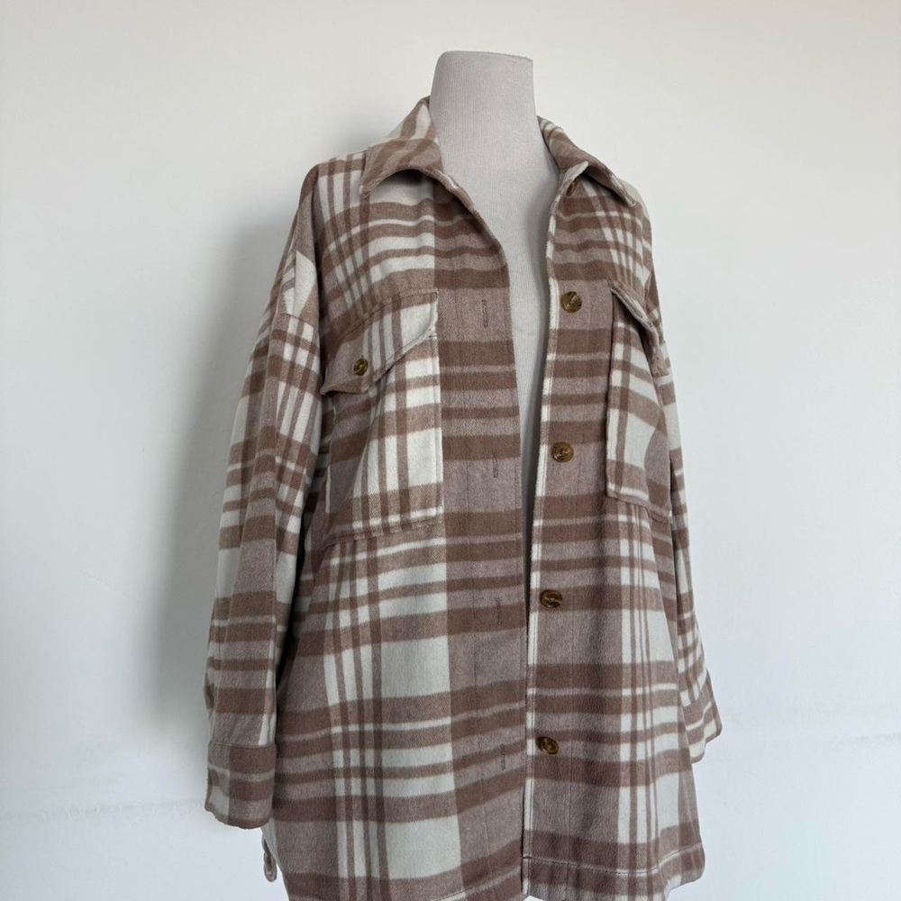 Banana Republic Plaid Utility Jacket